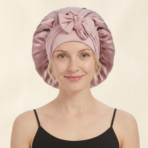 LYSE™ Ekte Mulberrysilke Bonnet