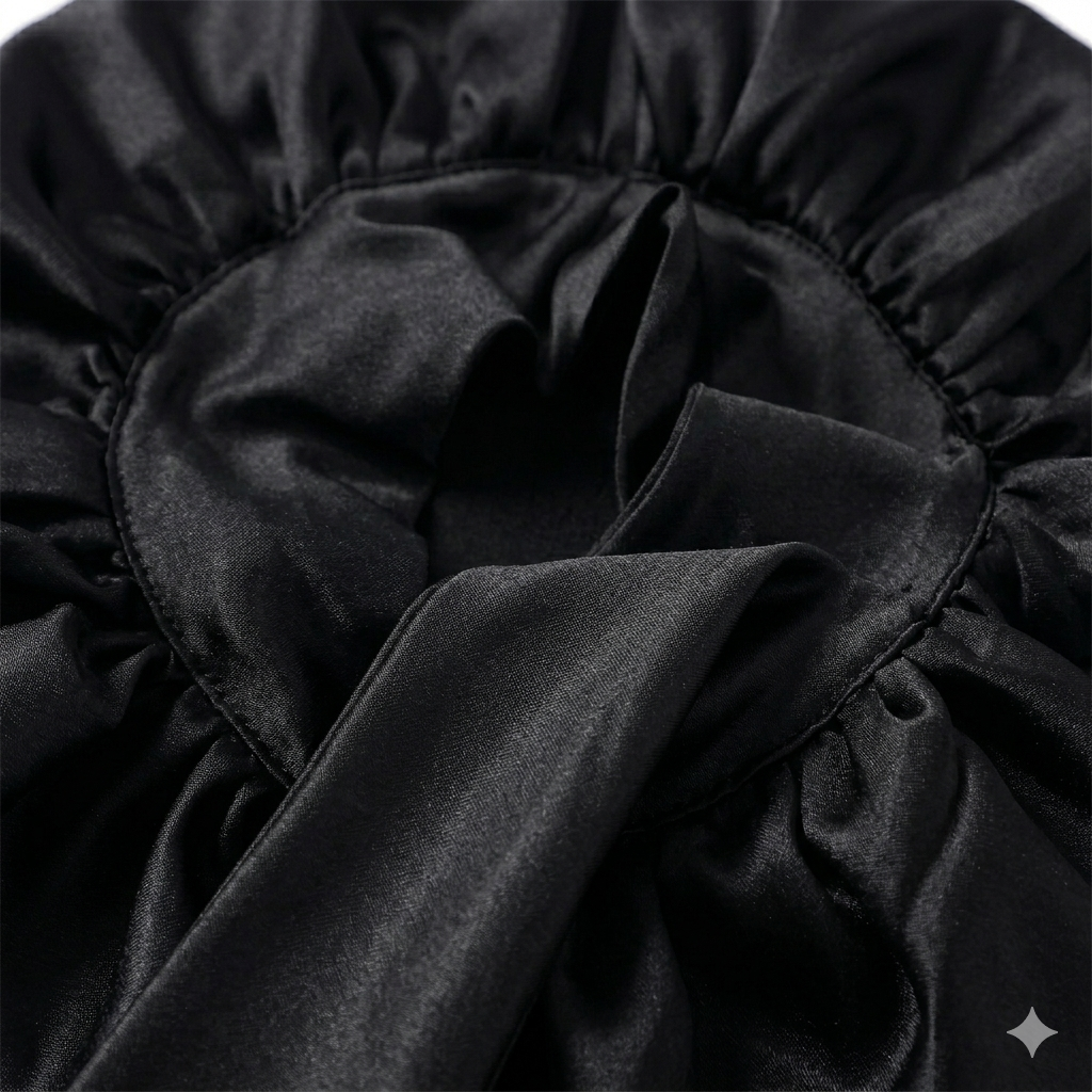 LYSE™ Ekte Mulberrysilke Bonnet