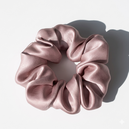 2 pack - Scrunchies i 100 % morbærsilke