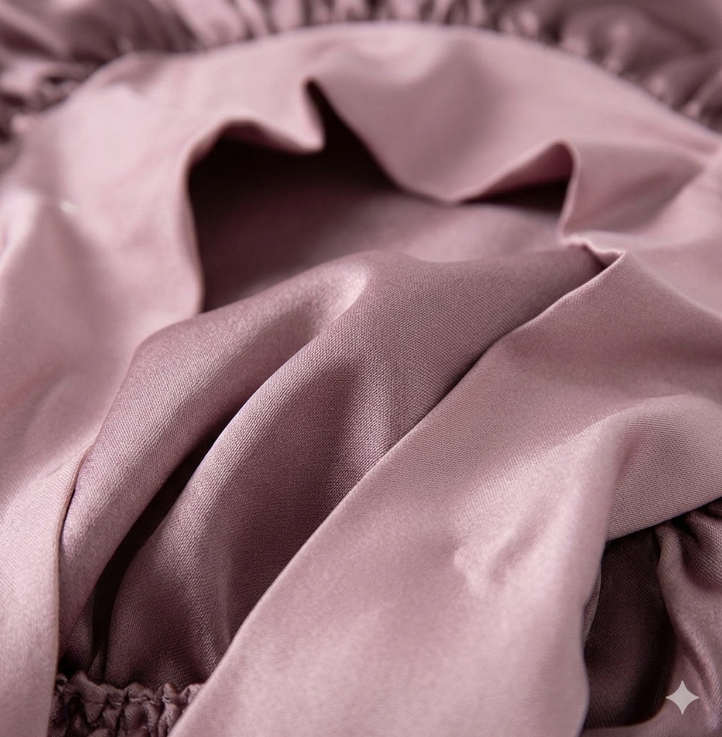 LYSE™ Ekte Mulberrysilke Bonnet