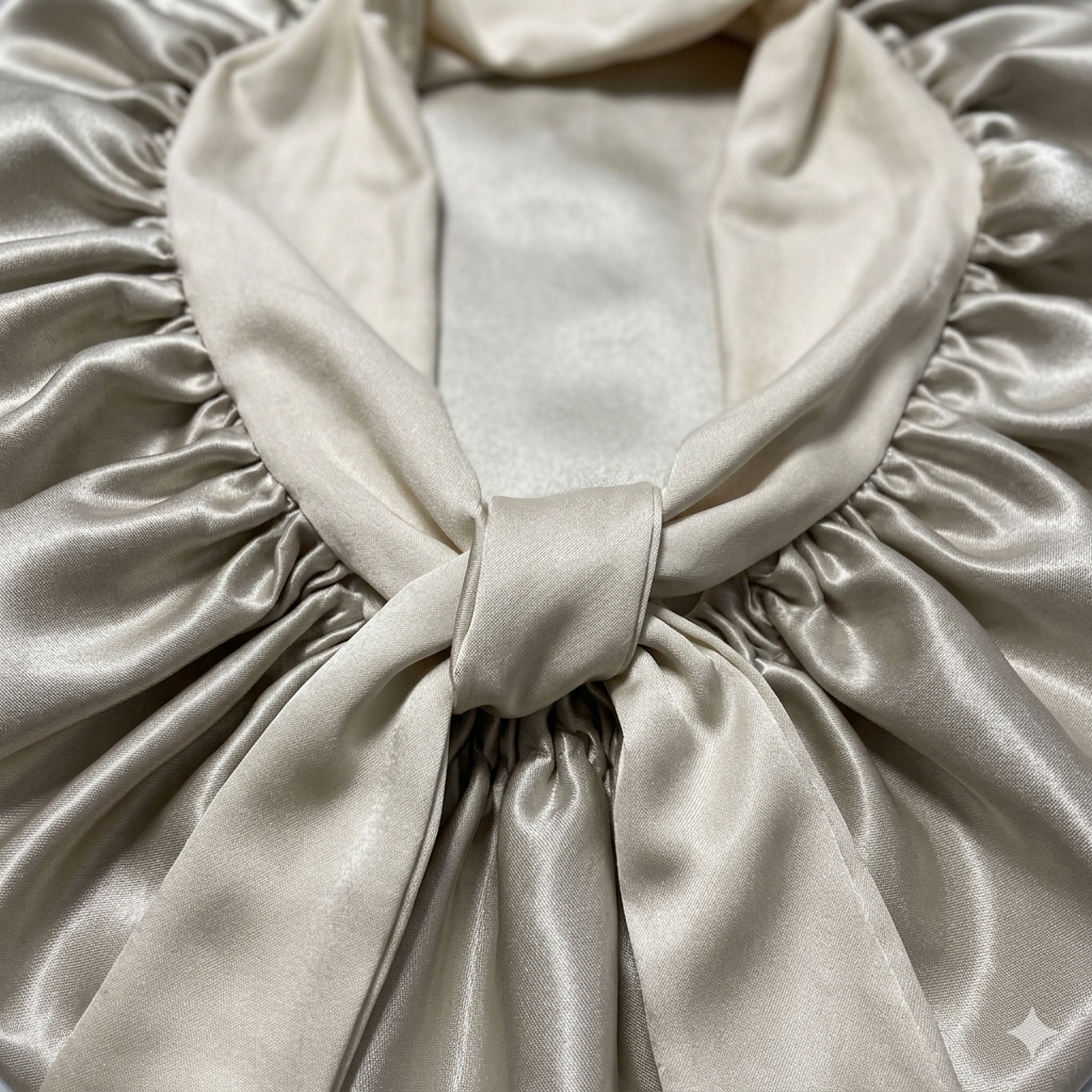 LYSE™ Ekte Mulberrysilke Bonnet