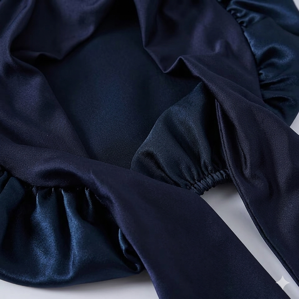 LYSE™ Ekte Mulberrysilke Bonnet